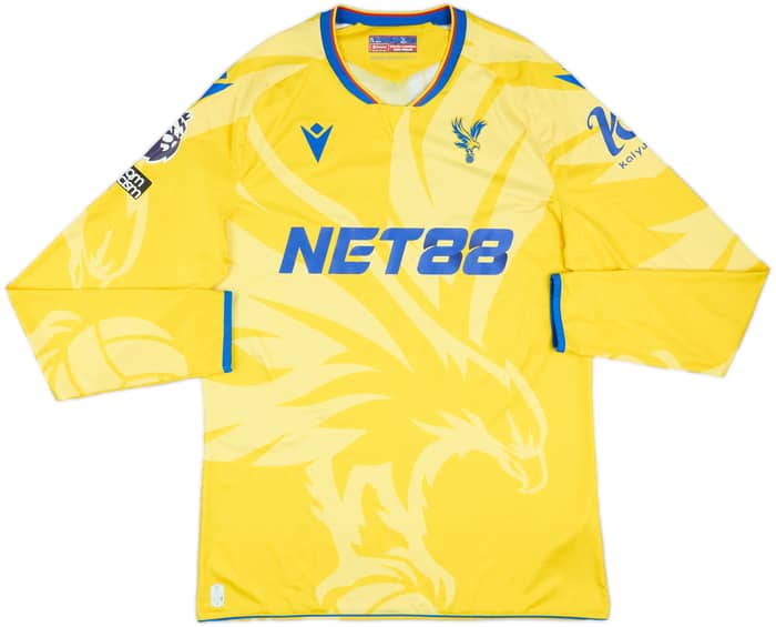 2024-25 Crystal Palace Match Issue Away L/S Shirt Chadi Riad #34