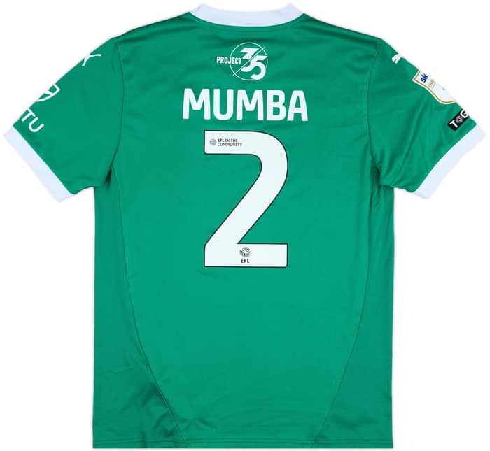 2024-25 Plymouth Match Issue Home Shirt Mumba #2