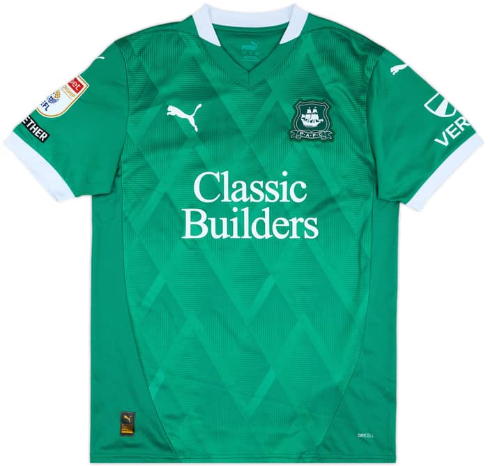 2024-25 Plymouth Match Issue Home Shirt Mumba #2