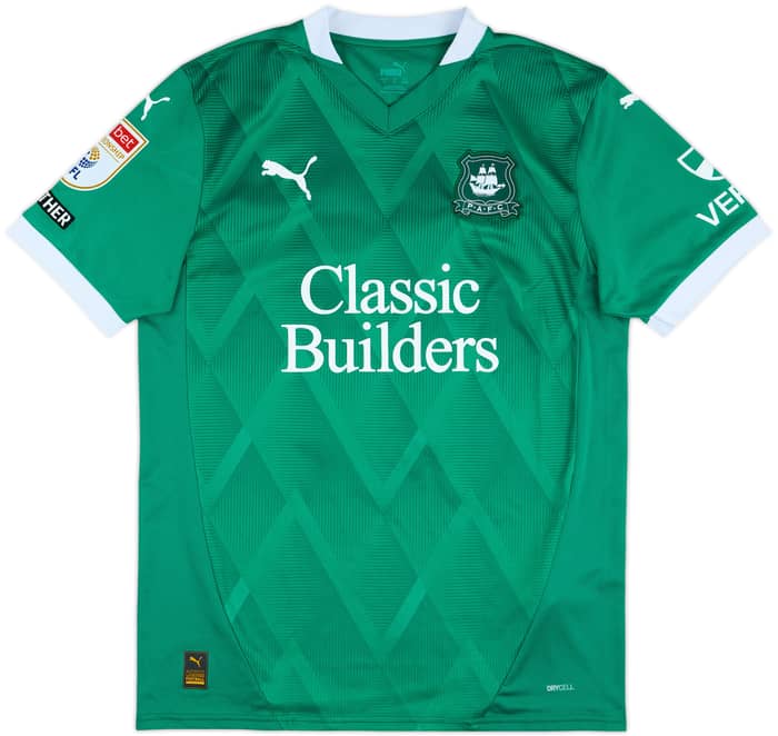 2024-25 Plymouth Match Issue Home Shirt Wright #11