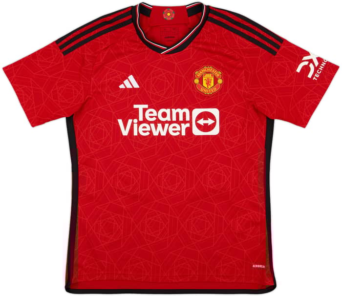 2023-24 Manchester United Home Shirt Amad #16 - 9/10 - (L)