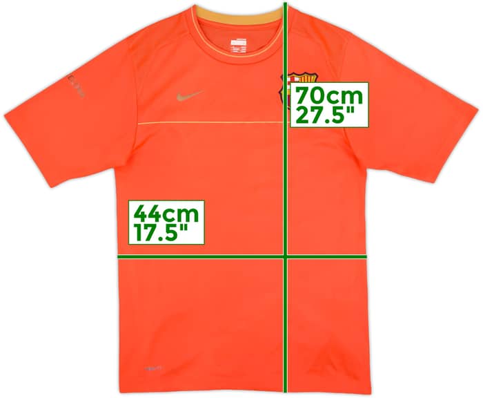 2008-09 Barcelona Nike Training Shirt - 7/10 - (S)