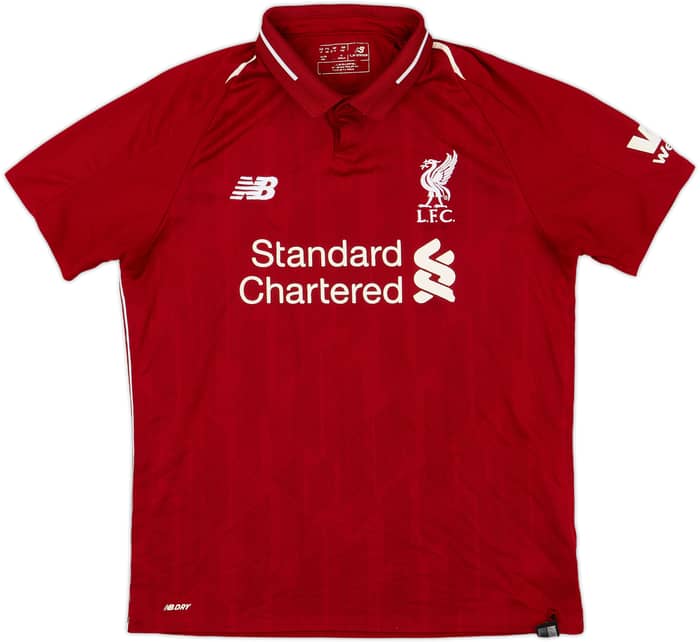 2018-19 Liverpool Home Shirt - 5/10 - (XL.Boys)