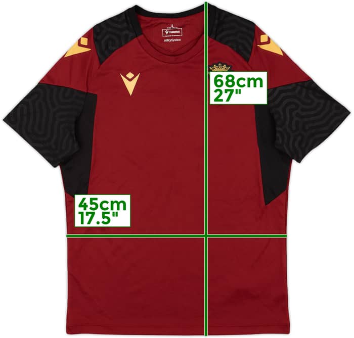 2023-24 Cadiz Macron Training Shirt - 8/10 - (S)