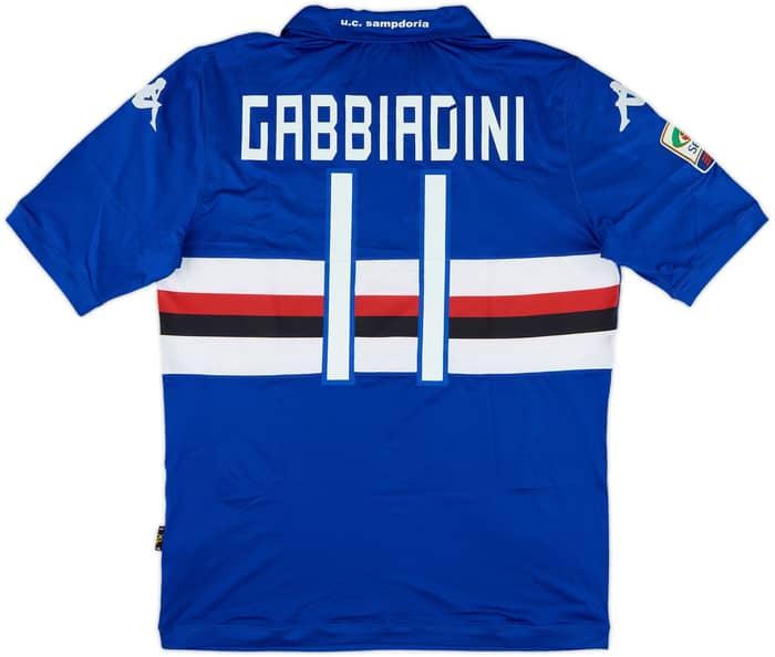 2013-14 Sampdoria Home Shirt Gabbiadini #11 - 6/10 - (XL)