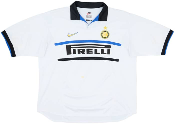1998-99 Inter Milan Away Shirt Ronaldo #9 - 7/10 - (XL)