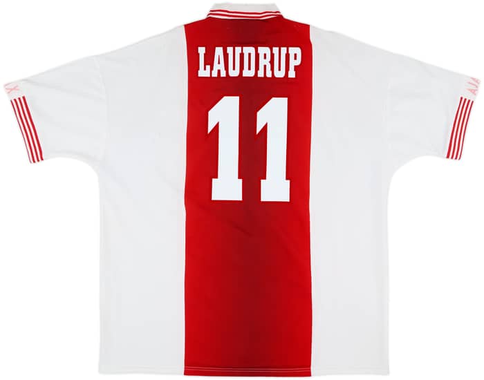 1997-98 Ajax Home Shirt Laudrup #11 - 8/10 - (XXL)
