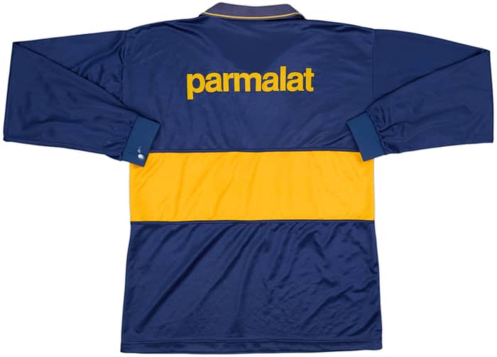 1992-93 Boca Juniors Cup Home L/S Shirt - 8/10 - (M/L)