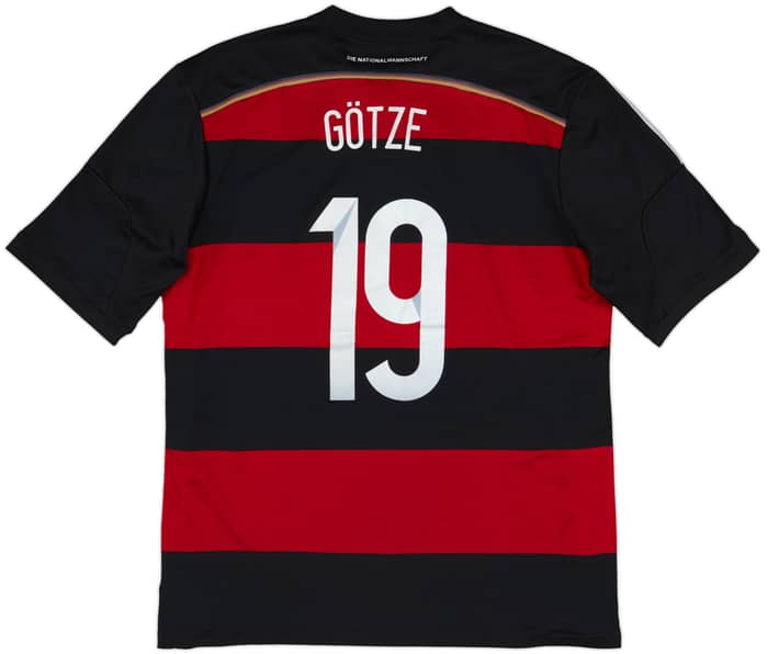 2014-15 Germany ‘vs Brazil’ Away Shirt Gotze #19 - 7/10 - (XL)