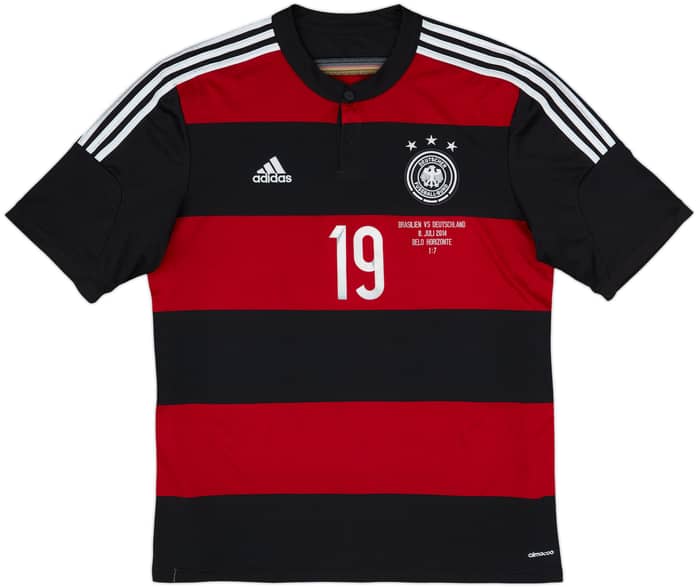2014-15 Germany ‘vs Brazil’ Away Shirt Gotze #19 - 7/10 - (XL)
