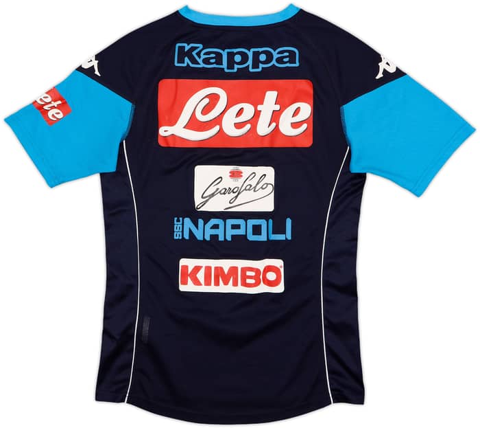 2017-18 Napoli Kappa Training Shirt - 7/10 - (S)
