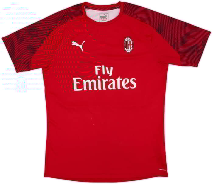 2018-19 AC Milan Puma Training Shirt - 7/10 - (L)