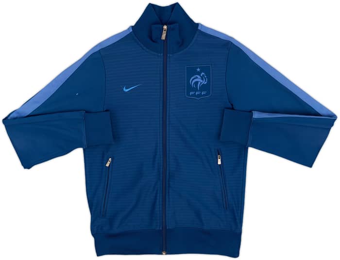 2012-13 France Nike N98 Track Jacket - 8/10 - (S)