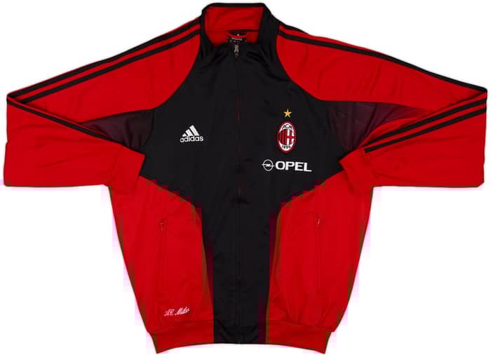 2004-05 AC Milan adidas Track Jacket - 9/10 - (L)
