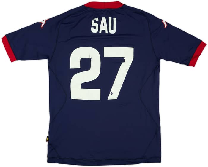 2012-13 Cagliari Signed Fourth Shirt Sau #27 - 5/10 - (XL)