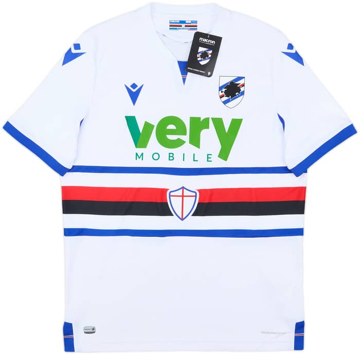 2020-21 Sampdoria Away Shirt Quagliarella #27 (L)