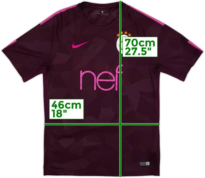 2017-18 Galatasaray Third Shirt - 9/10 - (S)