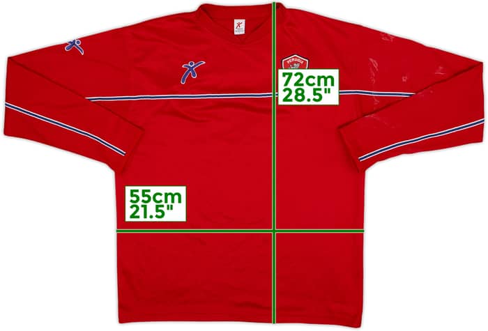 2003-04 Perugia Galex Training L/S Shirt - 6/10 - (L)
