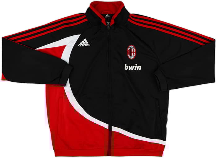 2007-08 AC Milan adidas Track Jacket - 8/10 - (L)