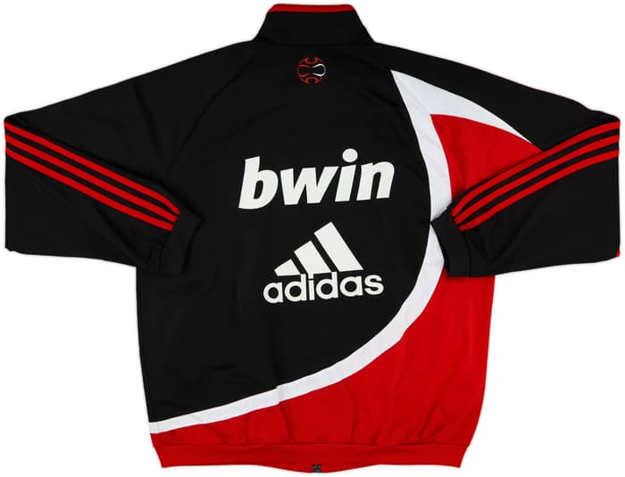 2007-08 AC Milan adidas Track Jacket - 8/10 - (L)