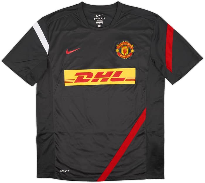 2012-13 Manchester United Nike Training Shirt - 9/10 - (L)