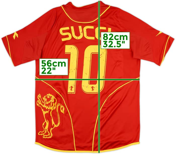 2007-08 Ravenna Home Shirt Succi #10 - 5/10 - (XL)