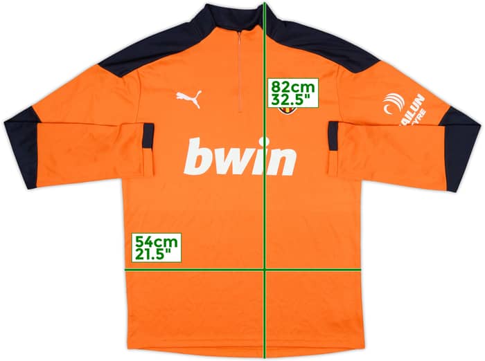 2020-21 Valencia Puma 1/4 Zip Drill Top - 8/10 - (XL)