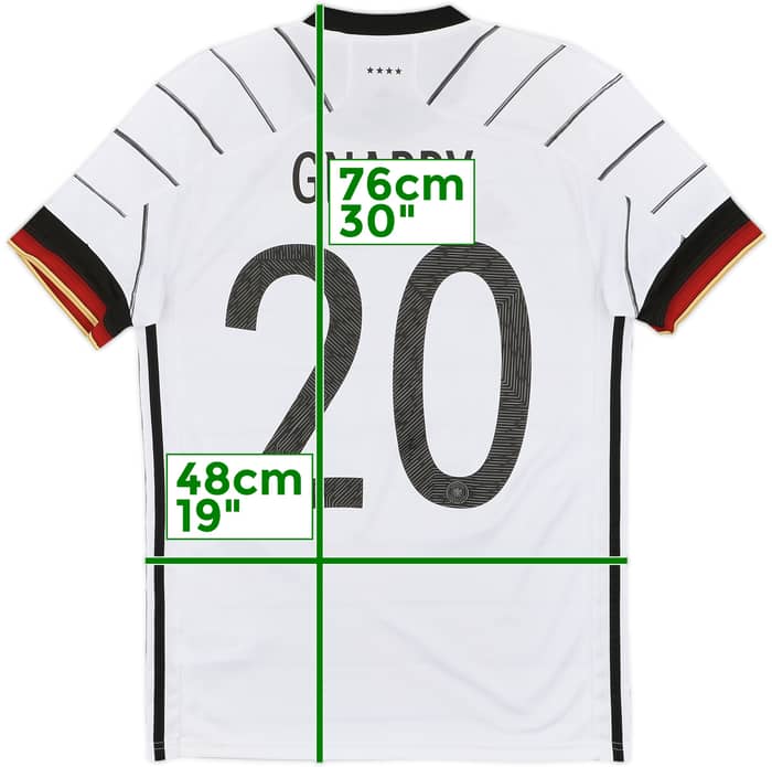 2020-21 Germany Home Shirt Gnabry #20 - 8/10 - (S)
