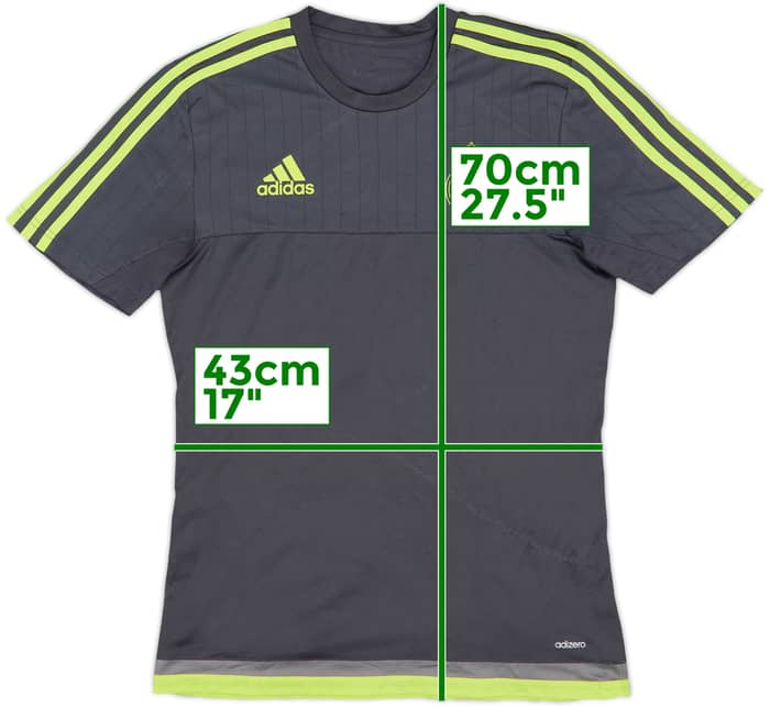 2015-16 Real Madrid adizero Training Shirt - 5/10 - (S)