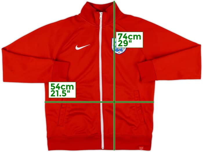 2016-17 England Nike Track Jacket - 5/10 - (M)