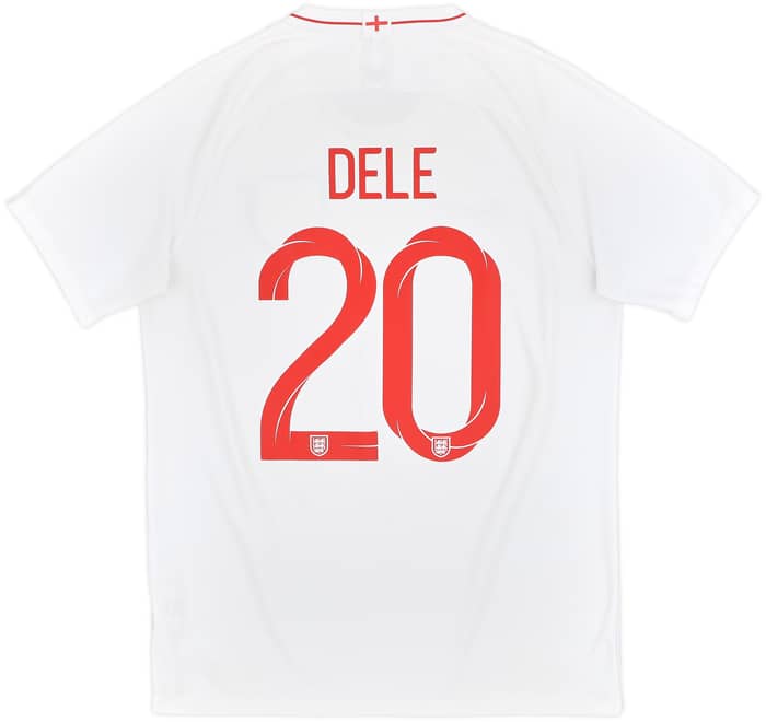 2018-19 England Home Shirt Dele #20 - 7/10 - (L)