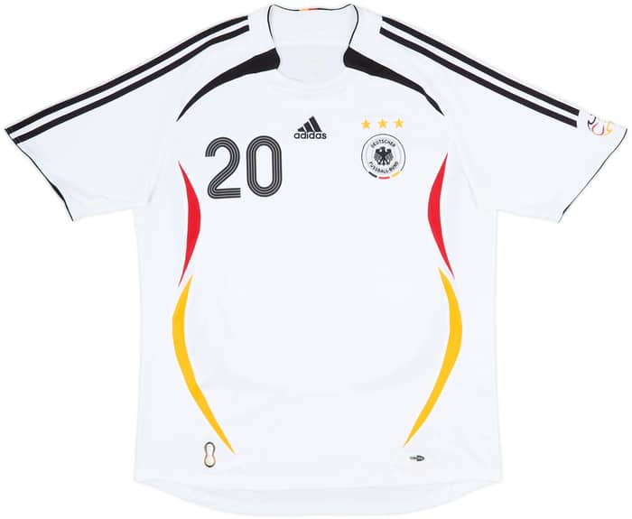 2005-07 Germany Home Shirt Podolski #20 - 7/10 - (XL)