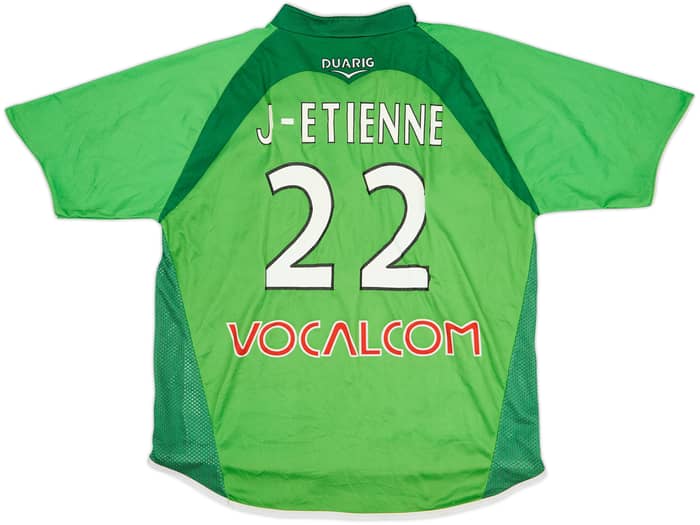 2004-05 Saint Etienne Home Shirt J-Etienne #22 - 7/10 - (L)