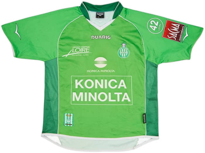 2004-05 Saint Etienne Home Shirt J-Etienne #22 - 7/10 - (L)