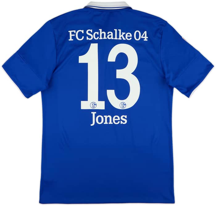 2010-12 Schalke Home Shirt Jones #13 - 5/10 - (M)