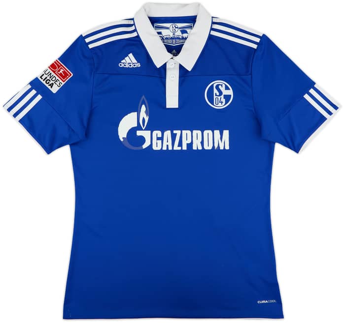 2010-12 Schalke Home Shirt Jones #13 - 5/10 - (M)
