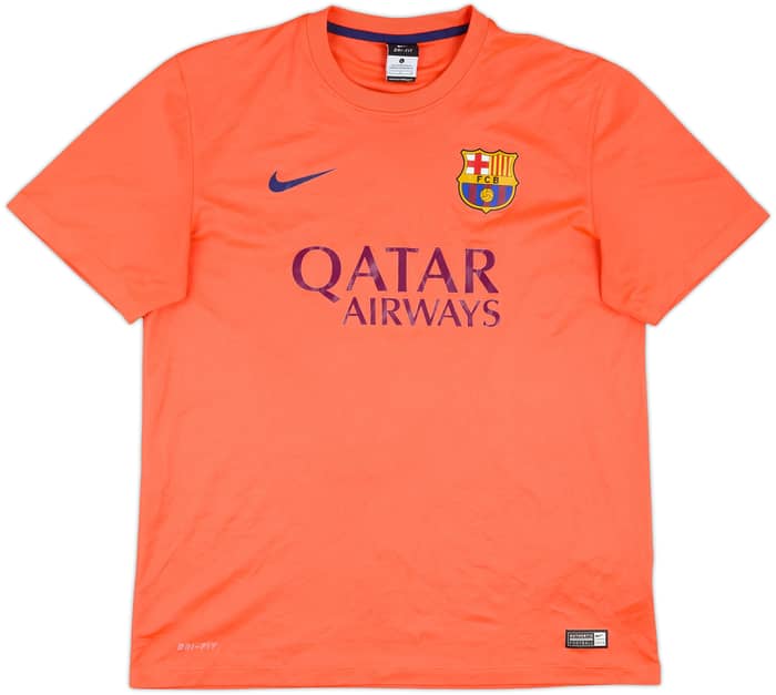 2014-15 Barcelona Basic Away Shirt - 10/10 - (L)