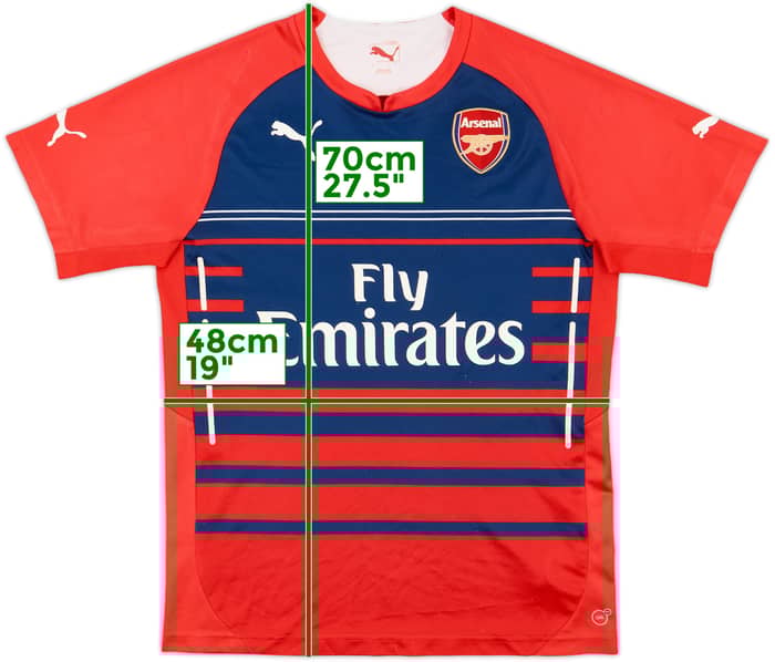 2014-15 Arsenal Puma Training Shirt - 6/10 - (M)