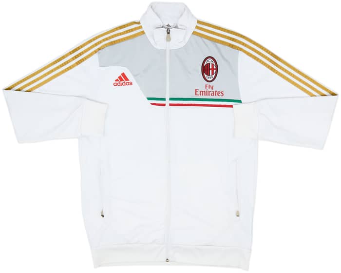 2013-14 AC Milan adidas Track Jacket - 8/10 - (L)
