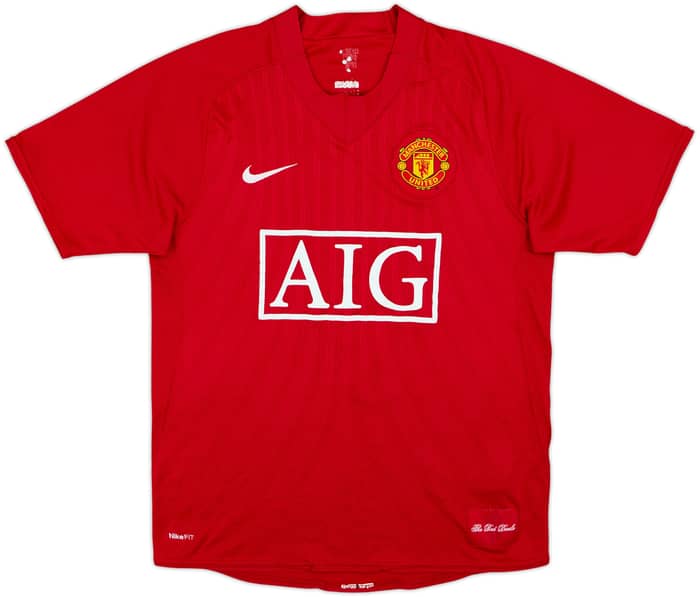 2007-09 Manchester United Camiseta Local Ronaldo #7 - 5/10 - (S)