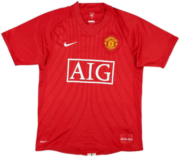 2007-09 Manchester United Camiseta Local Ronaldo #7 - 5/10 - (S)
