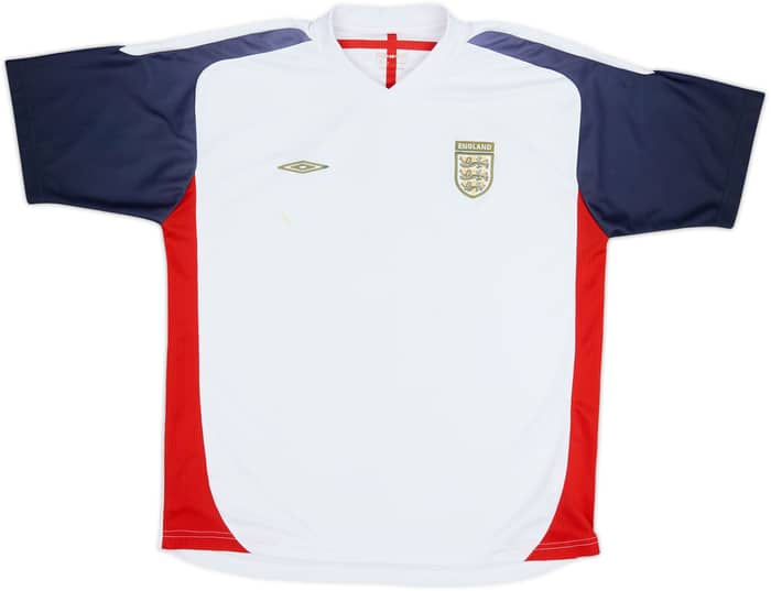2004-06 England Umbro Training Shirt - 4/10 - (M)