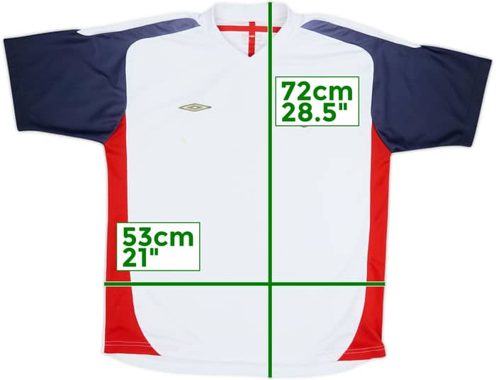 2004-06 England Umbro Training Shirt - 4/10 - (M)