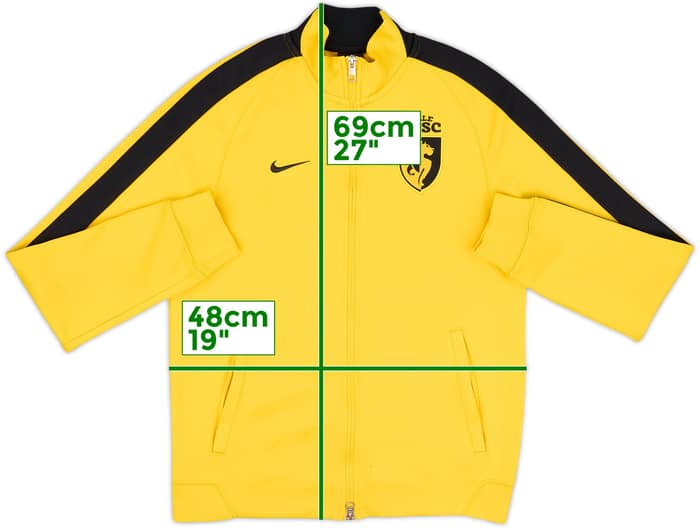 2014-15 Lille Nike Track Jacket - 8/10 - (S)