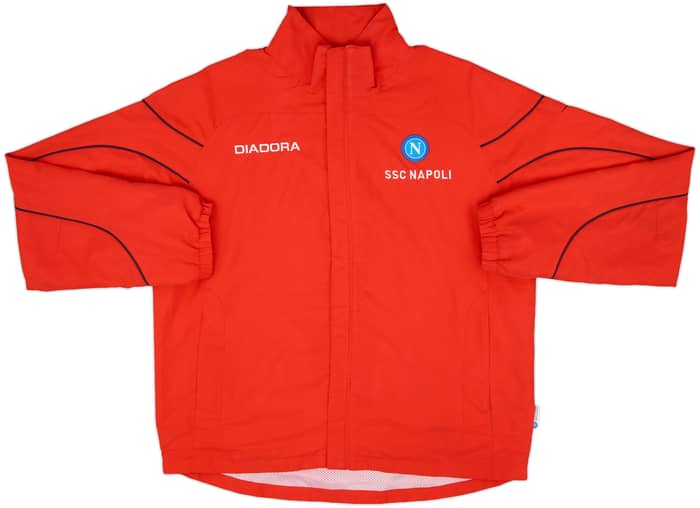 2007-08 Napoli Diadora Track Jacket - 8/10 - (S)