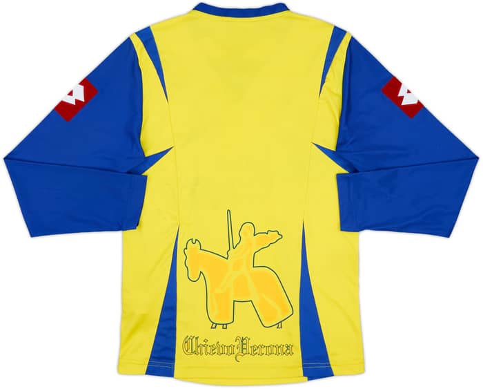 2006-07 Chievo Verona Home L/S Shirt - 5/10 - (S)