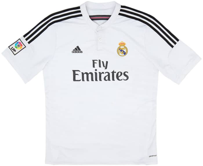 2014-15 Real Madrid Home Shirt James #10 - 6/10 - (XL)
