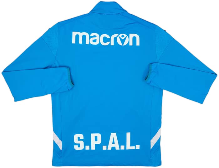 2022-23 SPAL Macron Player Issue 1/4 Zip Drill Top #27 - 6/10 - (M)