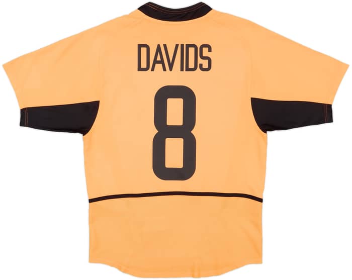 2002-04 Netherlands Home Shirt Davids #8 - 10/10 - (S)