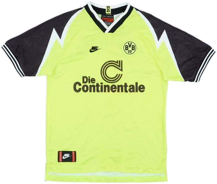1995-96 Borussia Dortmund Home Shirt - 5/10 - (XL.Boys)